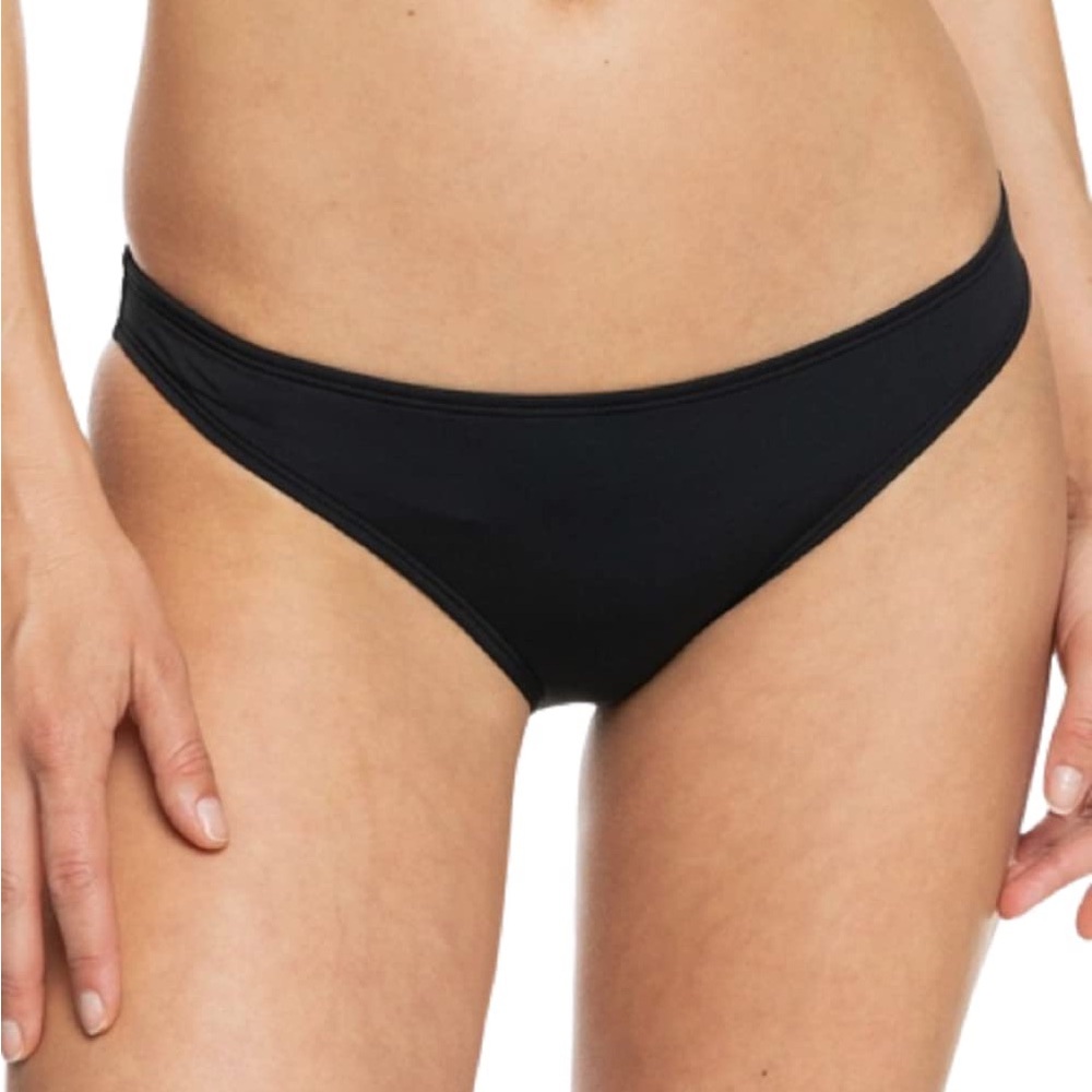 NWT Roxy Women’s Beach‎ Classic Moderate Bikini Bottom Black Small & Med